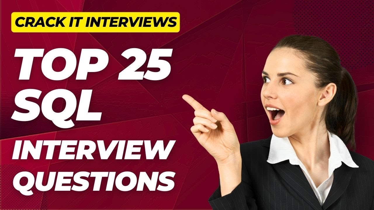 The 25 SQL Questions You MUST Know for Data Analyst Interviews