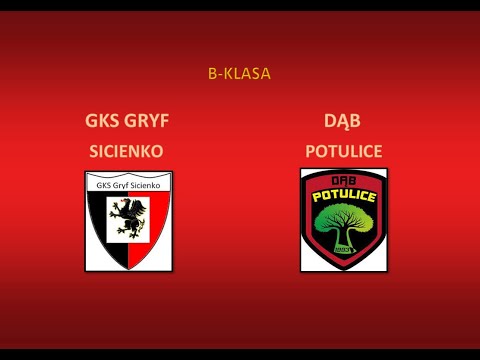 Skrót meczu GKS Gryf Sicienko - Dąb Potulice 1:2