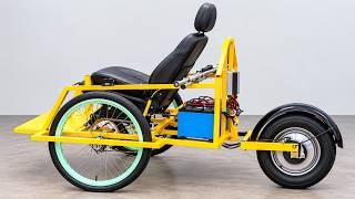 E-Bike Motor Conversion Building a Custom Electric Wheelchair From Scrap Parts