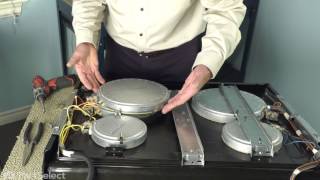 Whirlpool Range Cook Top Repair - How to Replace the Dual Surface Element