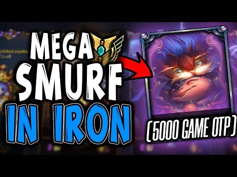 MY 5000 GAME HEIMERDINGER VISITS IRON 4! DIAMOND HEIMERDINGER VS IRON ELO! - League of Legends