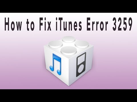 FIX ERROR 3259 ON ITUNES - INSTAL IOS 13.4 Video
