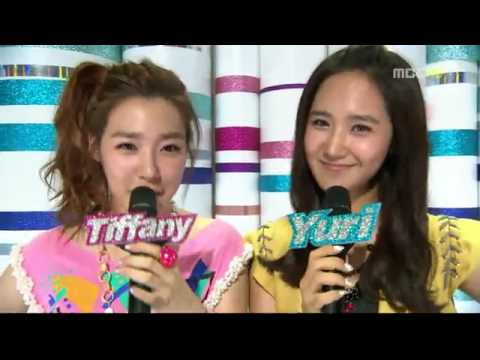 100724 SNSD Yuri & Tiffany MC Cuts