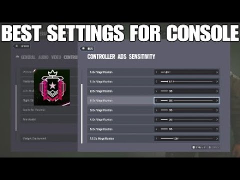 The Best Console Settings For Operation Shadow Legacy - Rainbow Six Siege