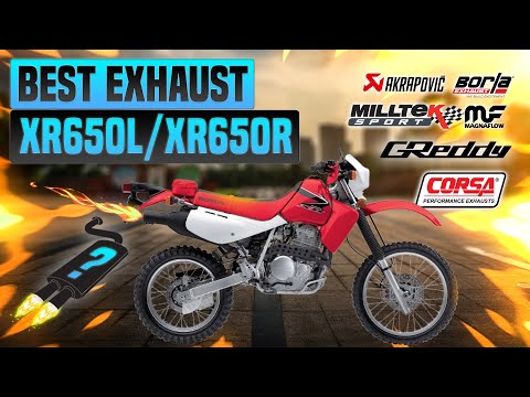 Honda XR650L/XR650R Exhaust Sound🔥Big Gun,CZR,DG,FMF,LeoVince,Pro Circuit,TBR,Yoshimura,XR's