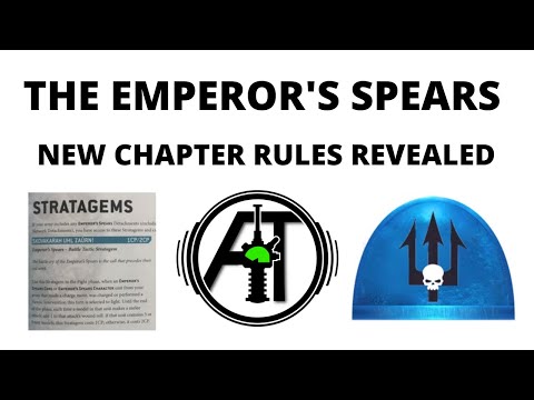 Emperor's Spears - Index Astartes from White Dwarf - New Space Marine Chapter Rules Review