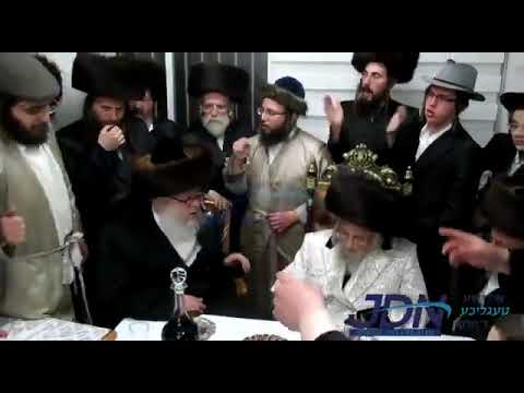 Bohush Rebbe Visits Gavad Yerushalayim R Tuvia Weiss Purim 5781