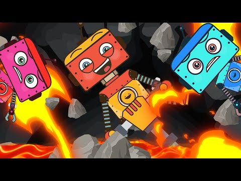 ⛏️ Digging to Earth's Core! Fossils, Lava & Adventure | Rusty's World