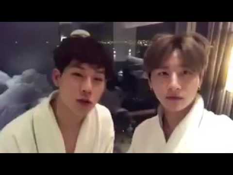 [161201] MONSTA X TWITTER VIDEO - JH & IM