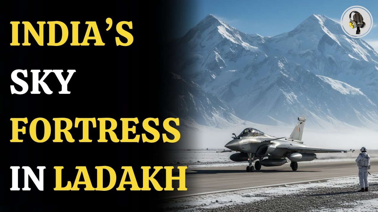 Inside India’s Sky Fortress: The 13,700-ft Nyoma Airbase | WION Podcast