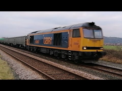 20/12/21 - GBRf Class 60 - 60087 - Tuebrook Sdgs Gbrf to Penmaenmawr Quarry