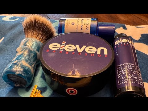 Wetshaving: @kimgrayweek with Eleven Shaving Barbershop 💈 and Turningz by  Tanz!!!