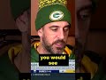 Aaron Rodgers: 'Time to go all grass' fields for NFL player safety #shorts