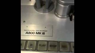 Video thumbnail for 24 track multichannel tape machine A800 MK III by TheSynthFreq
