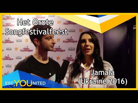 INTERVIEW with Jamala (Ukraine 2016) - Het Grote Songfestivalfeest 2022