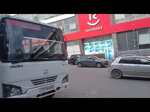 Bakı | 203 ilə Azadlıq Prospekti m/st - Yeni Yaşayış Massivi Arası Avtobusla Səyahət