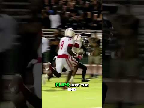 Jordan Thompson-Woods Flips Into The End Zone !