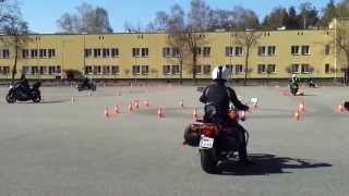 preview picture of video 'Szkolenie motocyklowe CSP Legionowo 2014'