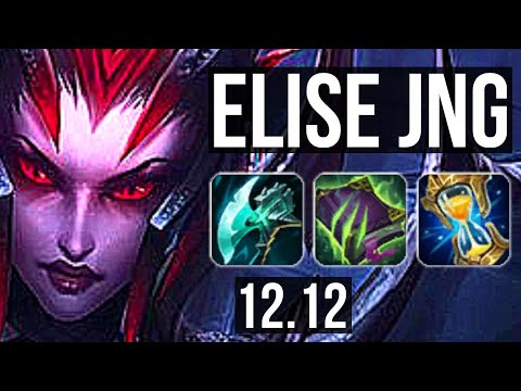 ELISE vs XIN ZHAO (JNG) | 14/0/8, Legendary, 500+ games | KR Diamond | 12.12