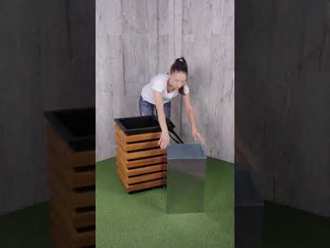 Урна для кафе "Улей" 50 л. - фото 1 - id-p672721853