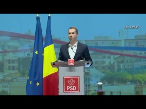 Mihai Sturzu la Congresul PSD