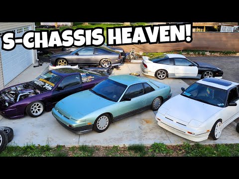 Surrounded by S13 Project Cars!