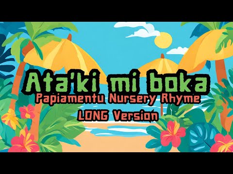 Animated Nursery Rhymes | Ata'ki mi boka | Preschool | TheIguanaSisters #nursery  #music #curacao