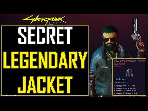 Cyberpunk 2077 SECRET Legendary Jacket Location - "Heavy Shock-Absorbent Solo Jacket"