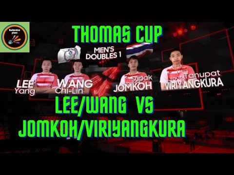 [highlight]| Lee/Wang  vs Jomkoh/Viriyangkura | BWF Thomas Cup