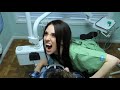 Female vampire dentist