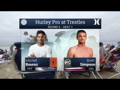 Hurley Pro at Trestles: Round Five, Heat 1