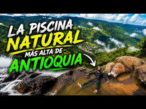 😱 La piscina natural más alta y el túnel más misterioso de Antioquia 🇨🇴