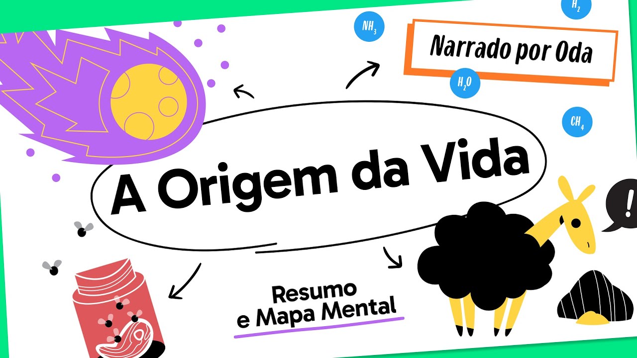 ORIGEM DA VIDA | QUER QUE DESENHE | MAPA MENTAL | DESCOMPLICA