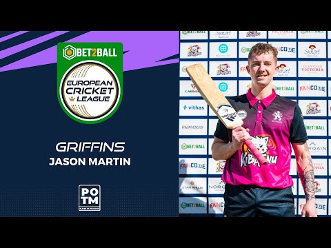 POTM: J.Martin - GRI vs INB | Highlights | Bet2Ball European Cricket League Day 3, Group B | ECL22