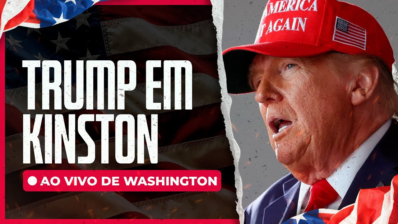 Comício de Trump em Kinston, Carolina do Norte | Ao vivo, com tradução e análise