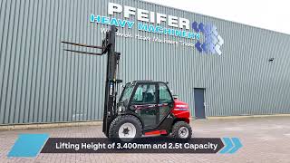 Manitou M25-4 Valid Inspection, *Guarantee! Diesel, 4x4 Dr rough terrain forklift | Image 4 - Machineryline