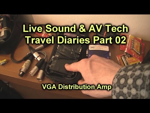 Live Sound Mixing in New York City - AV Tech for Corporate Event Part 02