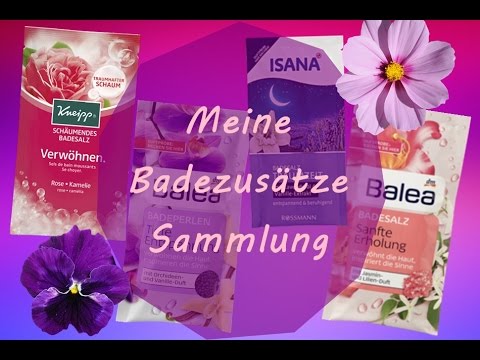 Meine Badezusätze Sammlung | FranzisPflegeKiste