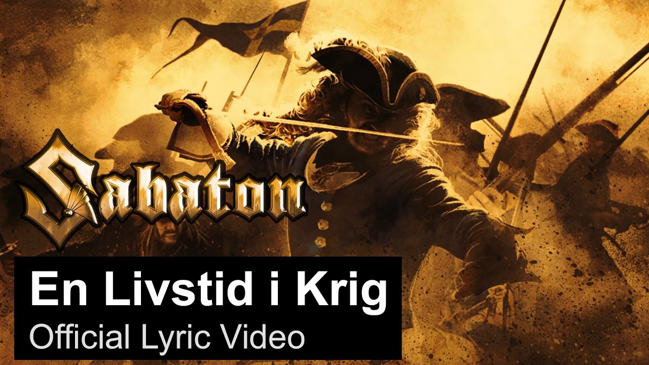 SABATON - En Livstid i Krig (Official Lyric Video) - YouTube