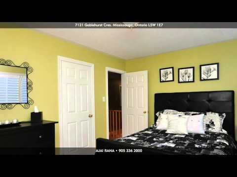 7121 Gablehurst Cres., Mississauga L5W 1E7, Ontario - Virtual Tour