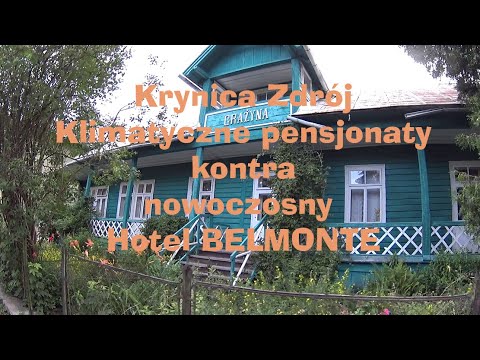 🇵🇱 Hotel Belmonte. Pensjonat Kościuszko. Willa Grażyna. Willa Orlęta, co wybrać? Krynica Zdrój