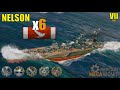 Nelson 6 Kills 95k Damage World Of Warships Gameplay