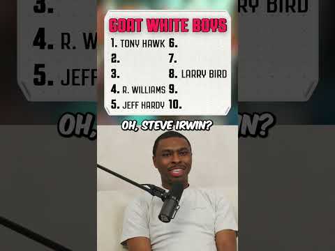 Who are the Top Ten GREATEST WHITE BOYS?! 💨