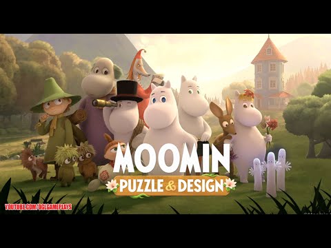 Moomin: Puzzle & Design Gameplay Part 1 (Android,ios)