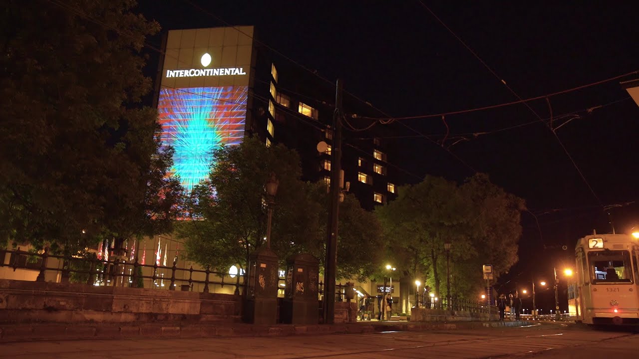 Bartók Tavasz fényfestés