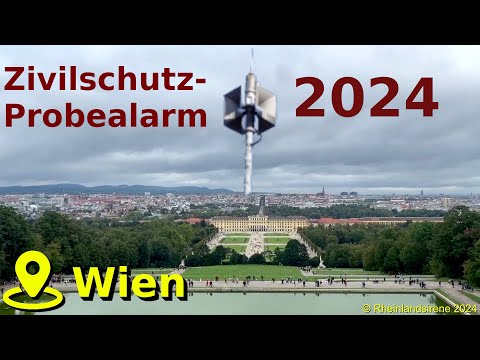 Sirenenprobe Wien Hörmann HLS 573 | Zivilschutz-Probealarm Österreich 2024
