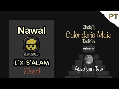 Calendário Maia: Explicando o Nawal I'x B'alam (Onça) - Tzolk'in