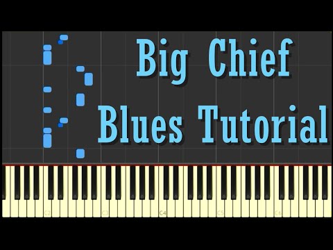 Big Chief Blues Piano Tutorial - New Orleans - FREE Sheet Music