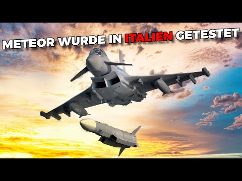 Eurofighter Typhoon haben die ersten Starts von Meteor BVRAAM-Mittelstreckenraketen durchgeführt