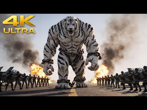 WHITE TIGER MAN | Underground Arena Monster Fight | Cinematic Short Film